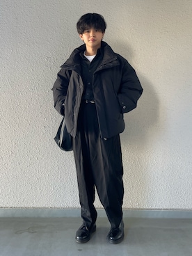 「ADAMASTE（アダマスト）のアイテム（ジャケット/アウター）」を使った、hide158さん（メンズ・158cm）の冬コーディネート