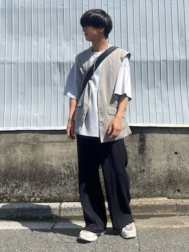 「Ellno Loset（エルノロゼット）のアイテム（ブレスレット）」を使った、hide158さん（メンズ・158cm）の春コーディネート