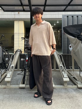hide158さんの（GU | ジーユー）を使ったコーディネート