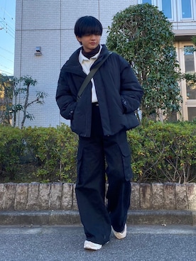 「ADAMASTE（アダマスト）のアイテム（ジャケット/アウター）」を使った、hide158さん（メンズ・158cm）の冬コーディネート