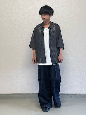 「epnok（エプノック）のアイテム（タンクトップ）」を使った、hide158さん（メンズ・158cm）の春コーディネート