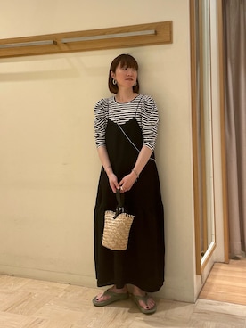 「fredy emue（フレディエミュ）のアイテム（PC・スマホグッズ/家電）」を使った、ほこさん（レディース・158cm）の春コーディネート