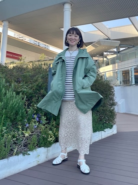 ほこさん（レディース・158cm）の春コーディネート