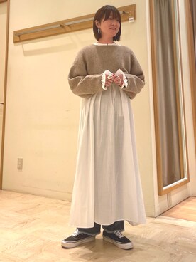 「Le Chic Radical（ルシックラディカル）のアイテム」を使った、ほこさん（レディース・158cm）の冬コーディネート