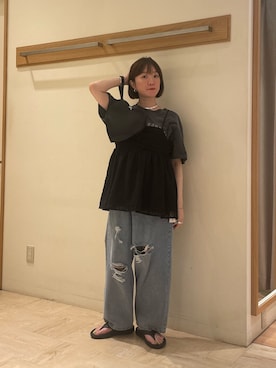 ほこさん（レディース・158cm）の夏コーディネート
