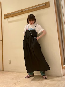 「fredy emue（フレディエミュ）のアイテム（PC・スマホグッズ/家電）」を使った、ほこさん（レディース・158cm）の春コーディネート