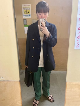 「ARMY TWILL（アーミーツイル）のアイテム」を使った、ほこさん（レディース・158cm）の春コーディネート