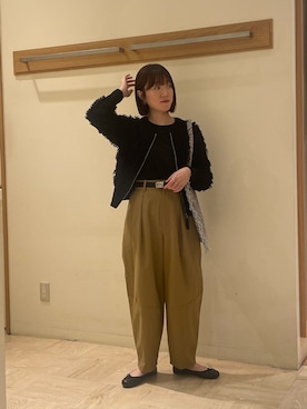 ほこさん（レディース・158cm）の秋コーディネート