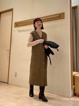 ほこさん（レディース・158cm）の冬コーディネート