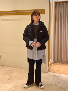「Le Chic Radical（ルシックラディカル）のアイテム」を使った、ほこさん（レディース・158cm）の冬コーディネート