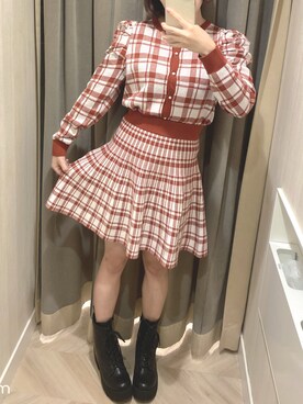 スカートを使った 韓国語ファッション の人気ファッションコーディネート Wear