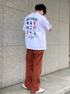 「リネン」｜coen はたなかさん（メンズ・173cm・20代）の春コーディネート