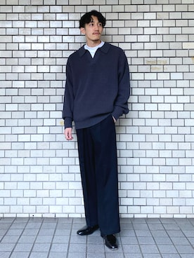 coen はたなかさん（メンズ・173cm）の秋コーディネート