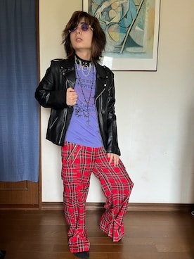 「アイテム（ジャケット/アウター）」を使った、death666ttさん（メンズ・160cm）の夏コーディネート