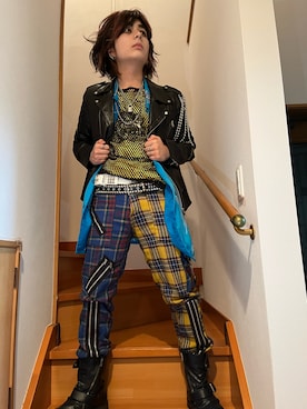 「アイテム（ジャケット/アウター）」を使った、death666ttさん（メンズ・160cm）の夏コーディネート