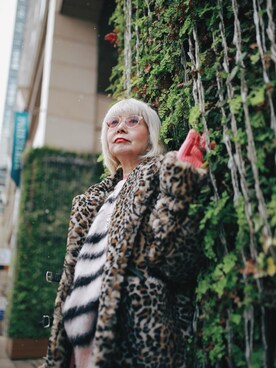 「jouetie（ジュエティ）のアイテム（その他アウター）」を使った、Rovaさん（レディース・153cm）の夏コーディネート