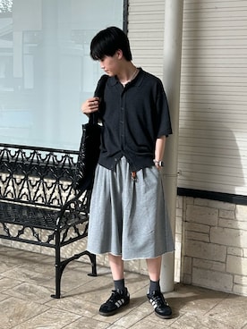 「アイテム（財布/小物）」を使った、くもるさん（メンズ・166cm）の秋コーディネート