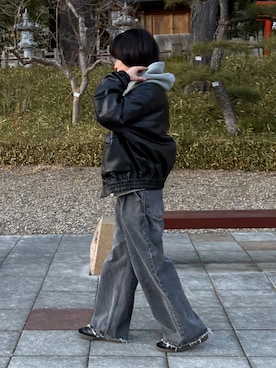 くもるさん（メンズ・167cm）の冬コーディネート