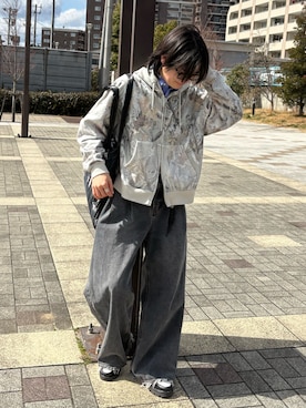 「BEAMS（ビームス）のアイテム」を使った、くもるさん（メンズ・167cm）の春コーディネート