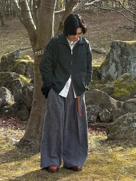 くもるさん（メンズ・167cm）の冬コーディネート