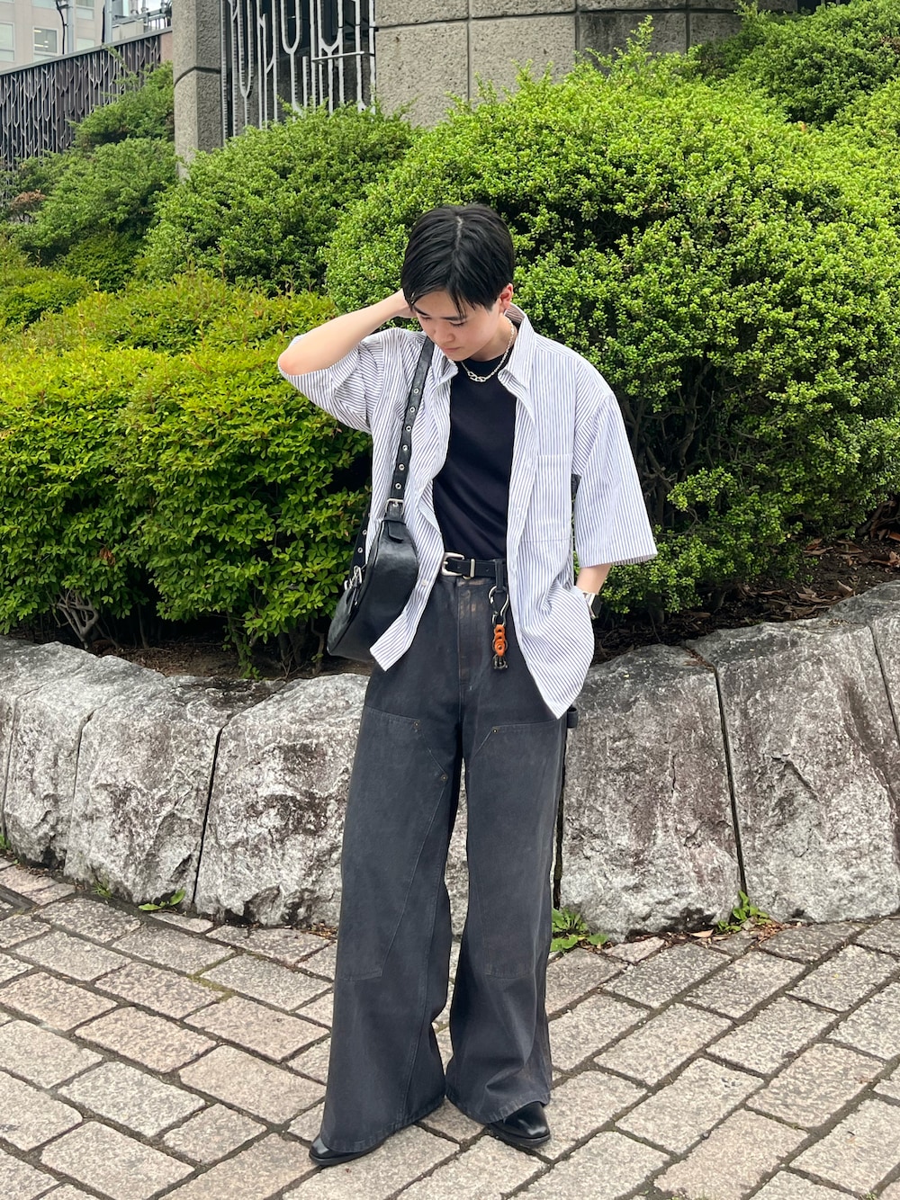 CLEL】Specially Processed Double Knee Denim Pants/特殊加工