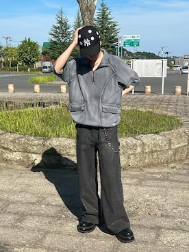 CLEL】Specially Processed Double Knee Denim Pants/特殊加工