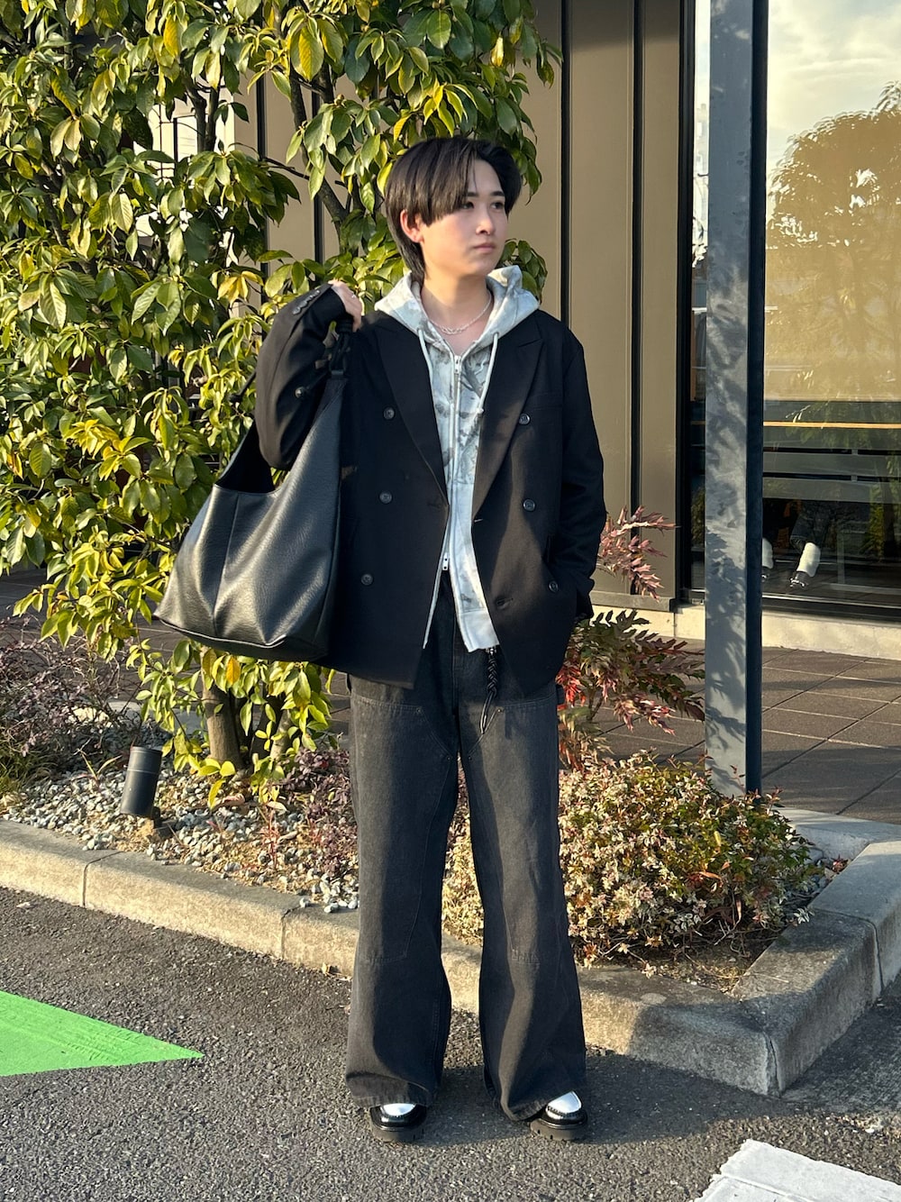 CLEL】Specially Processed Double Knee Denim Pants/特殊加工