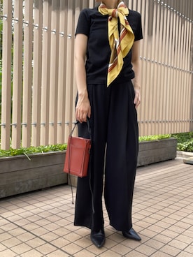 「BLENHEIM（ブレンヘイム）のアイテム」を使った、kikuchiさん（レディース・168cm）の秋コーディネート