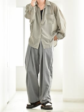「HARE（ハレ）のアイテム」を使った、y_Oさん（メンズ・168cm）の夏コーディネート