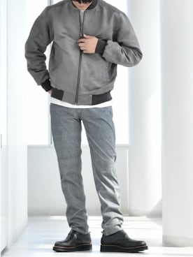 「ikka（イッカ）のアイテム」を使った、y_Oさん（メンズ・168cm）の秋コーディネート
