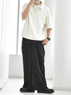 「アイテム（ブーツ）」を使った、y_Oさん（メンズ・168cm）の秋コーディネート