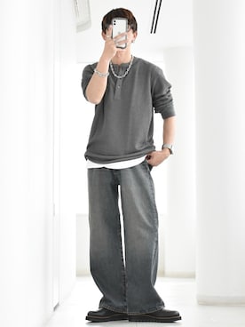 「SBG（エスビー）のアイテム」を使った、y_Oさん（メンズ・168cm）の夏コーディネート