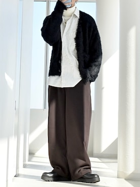 「Alfred Alex（アルフレッドアレックス）のアイテム（トップス）」を使った、y_Oさん（メンズ・168cm）の春コーディネート