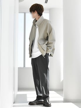 「RUUBON（ルーボン）のアイテム（タンクトップ）」を使った、y_Oさん（メンズ・168cm）の春コーディネート