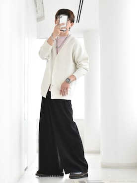 「アイテム（ピアス（片耳用））」を使った、y_Oさん（メンズ・168cm）の春コーディネート