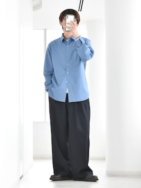 「PLST（プラステ）のアイテム」を使った、y_Oさん（メンズ・168cm）の春コーディネート