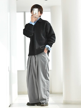 「SBG（エスビー）のアイテム」を使った、y_Oさん（メンズ・168cm）の春コーディネート