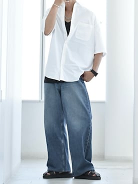 「爽やかコーデ」｜y_Oさん（メンズ・168cm）の夏コーディネート