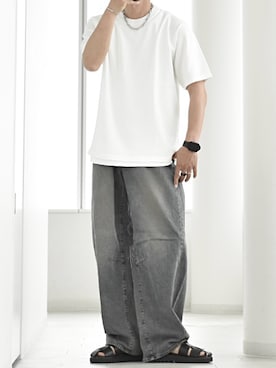 「アイテム（アクセサリー）」を使った、y_Oさん（メンズ・168cm）の夏コーディネート