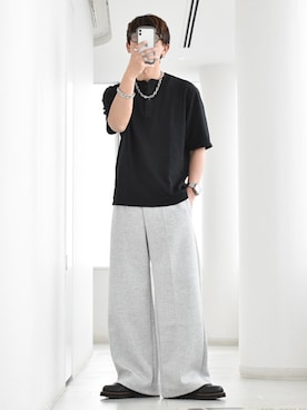 「SBG（エスビー）のアイテム」を使った、y_Oさん（メンズ・168cm）の夏コーディネート