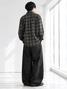 「SBG（エスビー）のアイテム」を使った、y_Oさん（メンズ・168cm）の秋コーディネート