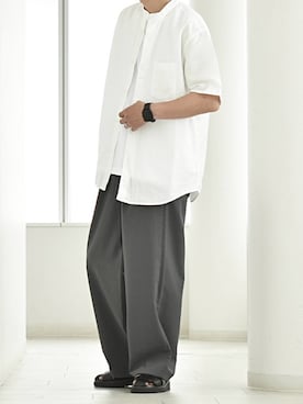 「UNIQLO（ユニクロ）のアイテム」を使った、y_Oさん（メンズ・168cm）の夏コーディネート