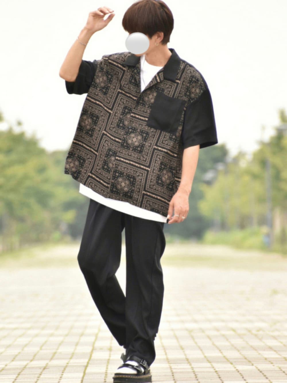 バンダナ柄シャツ」のメンズ人気ファッションコーディネート - WEAR