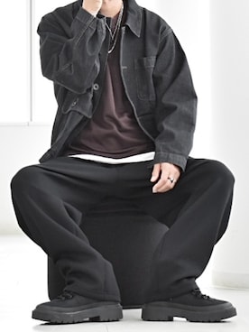 y_Oさん（骨格ナチュラル・メンズ・168cm）の秋コーディネート