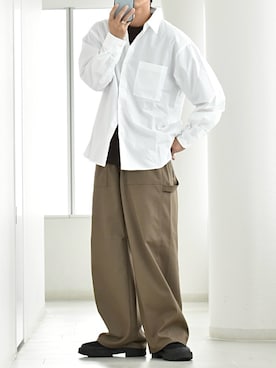 y_Oさん（骨格ナチュラル・メンズ・168cm）の秋コーディネート