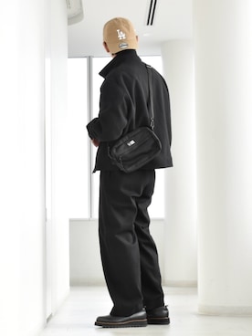 「アイテム（帽子）」を使った、y_Oさん（メンズ・168cm）の冬コーディネート