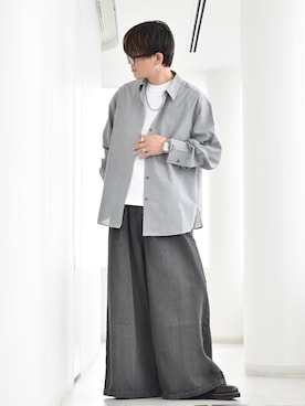 「CREARE -LINO-（クレアーレリノ）のアイテム」を使った、y_Oさん（メンズ・168cm）の春コーディネート