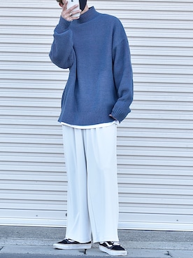 「TUTTU（トゥトゥ）のアイテム」を使った、y_Oさん（メンズ・168cm）の冬コーディネート