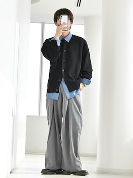 「GU（ジーユー）のアイテム」を使った、y_Oさん（メンズ・168cm）の春コーディネート