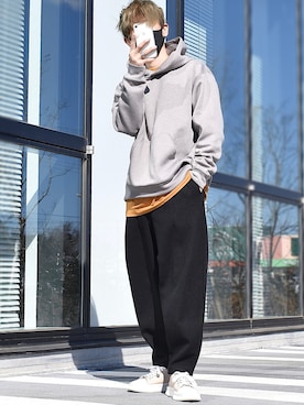 「ITEMS_URBANRESEARCH」｜y_Oさん（メンズ・168cm）の春コーディネート